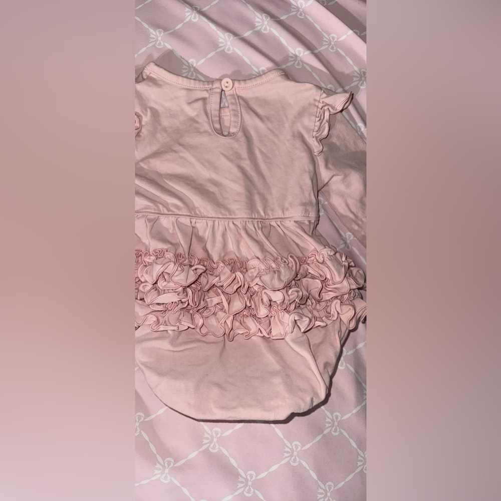 “mHa” monogram Ruffle Butts bubble - Picture 5 of 5